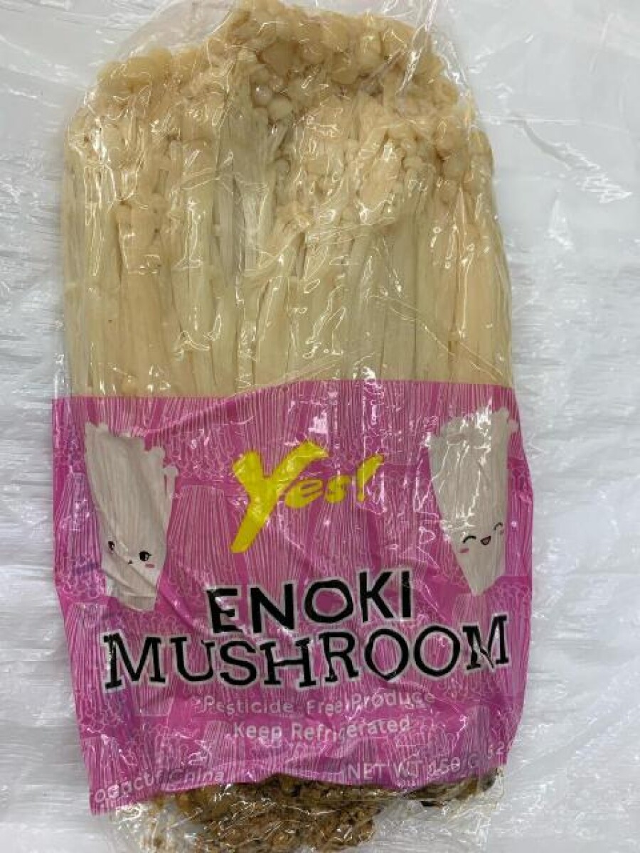 Yes! Enoki Mushrooms recalled due to Listeria monocytogenes What