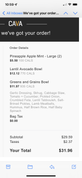 CAVA, Fayetteville, NC, USA photo #1