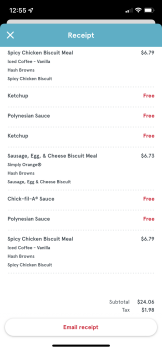 Reseña del consumidor - Seguridad alimentaria Chick-fil-A, North Freeway, Houston, TX, USA my whole family has had nausea, vomiting and diarrhea s... foto #1