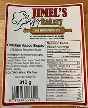Reclame de Alimentos Jimel’s Bakery Baked goods - recalled due to possible Salmonella contamination Jimel's Bakery and Fo... foto #2