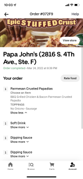 Papa Johns Pizza, South 4th Avenue, Yuma, AZ, USA 照片 #1