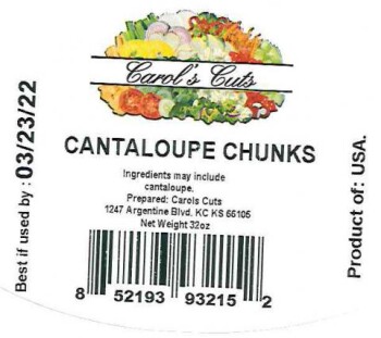 Food Recall Carol's Cuts Fruit Trays Containing Cantaloupe - recalled due to Salmonella Liberty Fruit Company, I... photo #7