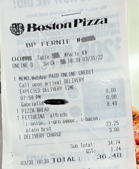 Boston Pizza, 7 Avenue, Fernie, BC, Canada photo #1