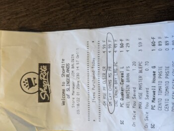 Verbraucherbewertung – Lebensmittelsicherheit Lucky Charms, ShopRite of Slingerlands, Vista Boulevard, Slingerlands, NY, USA I had diarrhea and cr... Foto #3