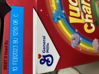 Consumer Review - Food Safety Lucky charms, Colorado Springs, CO, USA Lucky charms cereal Did not eat other items listed child one... photo #2