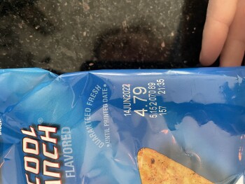 消费者评论 - 食品安全 Cool Ranch Doritos, Louisville, KY, USA 30 minutes after I snacked on Cool Ranch Doritos (2 days ago... 照片 #1