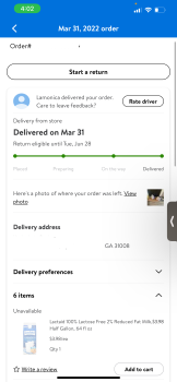 Consumer Review - Food Safety Lucky charms cereal, Walmart Supercenter, Watson Boulevard, Warner Robins, GA, USA had it delivered.... photo #2