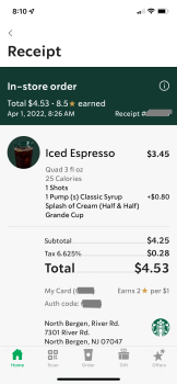 Starbucks, River Road, North Bergen, NJ, USA photo #1