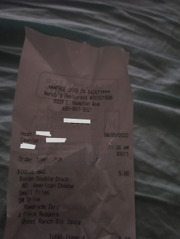 Wendy's, East Hampton Avenue, Mesa, AZ, USA photo #1