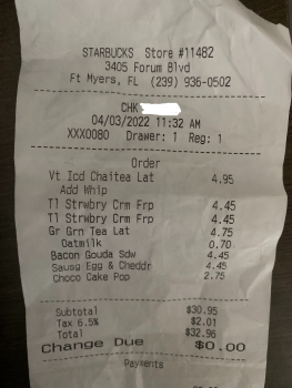 Starbucks, Forum Boulevard, Fort Myers, FL, USA Foto #1