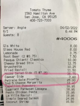 Tomato Thyme, Hamilton Avenue, San Jose, CA, USA photo #1