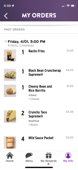 Consumer Review - Food Safety Taco Bell, West River Road, Tucson, AZ, USA Not sure Not sure if this is the cause. Have appointment... photo #1