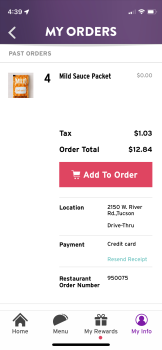 Consumer Review - Food Safety Taco Bell, West River Road, Tucson, AZ, USA Not sure Not sure if this is the cause. Have appointment... photo #2