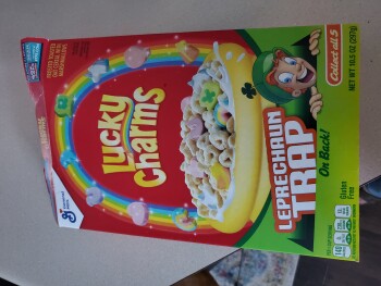 Avis du consommateur - Sécurité alimentaire Lucky Charms, Charlotte, NC, USA My son has been sick for 2 days after eating Lucky Charms. Vomiting... photo #2