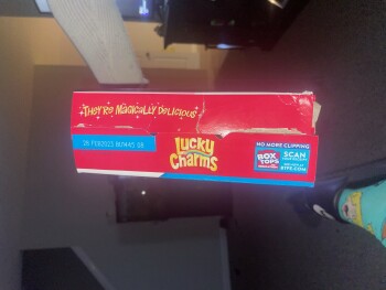 Consumer Review - Food Safety Lucky Charms, Philadelphia, PA, USA They were selling Lucky Charms cereal 2 for 6 at my local market... photo #2