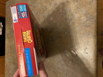 Consumer Review - Food Safety Lucky charms, Jackson, WI, USA My 4 year old daughter had lucky charms as an afternoon snack this we... photo #1