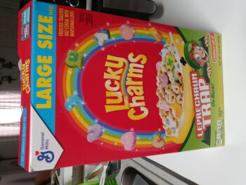 Verbraucherbewertung – Lebensmittelsicherheit Lucky charms, Walmart Supercenter, Emporium Drive, Jackson, TN, USA I got sick by eating lucky charm... Foto #2