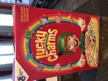 Avis du consommateur - Sécurité alimentaire Lucky Charms cereal, Houston, TX, USA Lucky Charms Cereal

I ate a bowl of Lucky Charms cereal at... photo #2