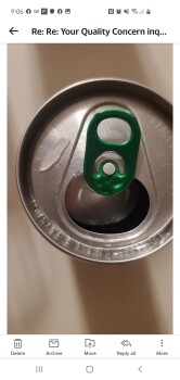 Consumer Food Safety Report White Claw Hard Seltzer, Ranelagh, Dublin, Ireland I completed an online inquiry on 4/4 regarding a... photo #2