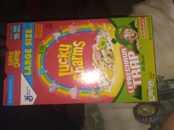 Avaliação do consumidor - Segurança alimentar Lucky Charms, Las Vegas, NV, USA I got deathly sick after eating lucky charms I experienced nausea,... foto #3