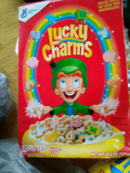 Consumer Review - Food Safety Lucky charms cereal, Denver, CO, USA Well I had Lucky charms and basically the next day after I ate... photo #1