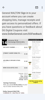 消费者评论 - 食品安全 Dollar General, Bridge St, Walton, NY, USA Granddaughter was fine until she ate the cereal on Thursd... 照片 #4