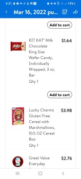 Verbraucherbewertung – Lebensmittelsicherheit Lucky Charms, Midland, TX, USA I bought Lucky Charms last week and my husband has been very sick thi... Foto #2