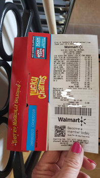 Consumer Review - Food Safety Lucky Charms, Walmart, Lakeside Drive, Nelson, BC, Canada Purchased at here 4/14/22.
Ate 2 bowls 4/... photo #2