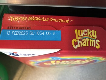 Consumer Review - Food Safety Lucky Charms, Lincoln, NE, USA Just this last Friday thru Sunday April 15-17th  Had to cancel our Ea... photo #2