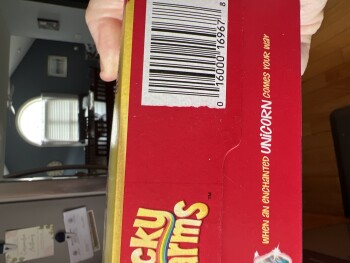 消费者评论 - 食品安全 Lucky Charms, Market Basket, Tri City Road, Somersworth, NH, USA The last thing I ate was a bowl of... 照片 #2