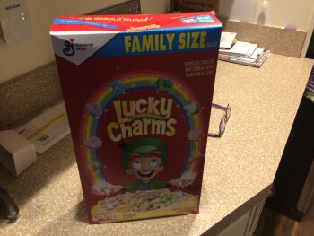 Consumer Review - Food Safety Lucky Charms, Harford, Maryland, USA My son 17 woke up in the middle of the night on 4/11 sick throw... photo #3