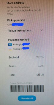 Reseña del consumidor - Seguridad alimentaria Walmart Neighborhood Market, New Mexico 528, Rio Rancho, NM, USA My 15-year-old son and I experience... foto #2