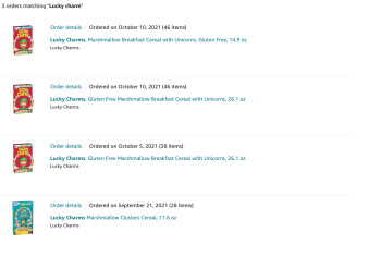 Lucky charms OD, Amazon, Anaheim, CA, USA photo #1