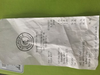 Chipotle, Dulles, VA, United States photo-68975 Got Food Poisoning? Report it now