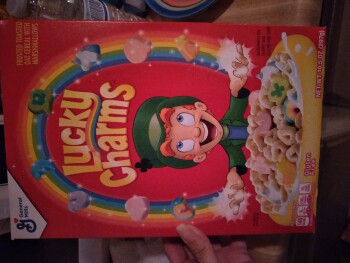 Consumer Review - Food Safety Lucky charms cereal, Nashville, TN, USA My 2 year daughter eats lucky charms daily  and started comp... photo #2