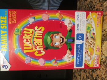 Consumer Review - Food Safety Walmart Supercenter, South Kirkman Road, Orlando, FL, USA Lucky Charms, photo #3