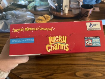 Consumer Review - Food Safety Lucky charms, Owensville, MO, USA It started 4/22/22 I was eating lucky charms. I’ve had really bad... photo #2