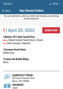 Domino's Pizza, 921 E Tremont Ave, Bronx, NY 10460, United States photo #1