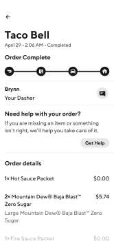 Reseña del consumidor - Seguridad alimentaria Taco Bell, Northeast 82nd Avenue, Portland, OR, USA Occured 258/3am 4/29.  Two people poisoned, both... foto #1