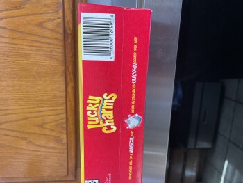 Consumer Review - Food Safety Lucky Charms Cereal, Los Angeles, CA, USA I ate a bowl of Lucky Charms Cereal and began to feel sick... photo #1