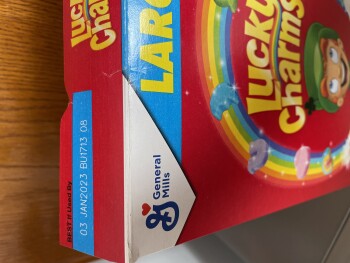 Consumer Review - Food Safety Lucky Charms Cereal, Los Angeles, CA, USA I ate a bowl of Lucky Charms Cereal and began to feel sick... photo #2