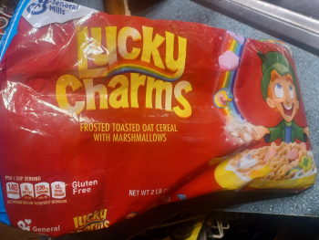 Consumer Review - Food Safety SHOP 'n SAVE Express, Blue & Gray Expressway, Philippi, WV, USA I ate lucky charms for breakfast one... photo #2