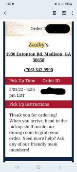 Zaxby's Chicken Fingers & Buffalo Wings, Eatonton Road, Madison, GA, USA photo #1