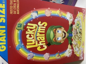 消费者评论 - 食品安全 Lucky charms, Food Lion, Broad Street, Camden, SC, USA This morning. I got up and ate a bowl of luck... 照片 #2