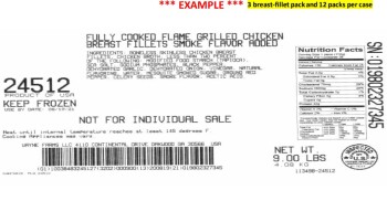 Food Recall Wayne Farms RTE chicken breast fillet products - recalled due to undercooked chicken (update) The FS... Foto #4