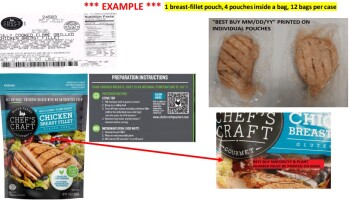 Food Recall Wayne Farms RTE chicken breast fillet products - recalled due to undercooked chicken (update) The FS... Foto #6