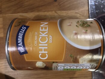 Avis du consommateur - Sécurité alimentaire Bramwells mushroom soup, ALDI, Festival Way, Malmesbury, UK Two weeks ago, from this. so he tried th... photo #2