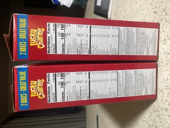 Consumer Review - Food Safety Lucky Charms, Sam's club, Utah, UT, USA Lucky Charms. General Mills 
I fed both my children lucky c... photo #4