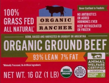 Reclame de Alimentos ORGANIC RANCHER ORGANIC GROUND BEEF- Public Health Alert due to extraneous materials The FSIS is iss... foto #3