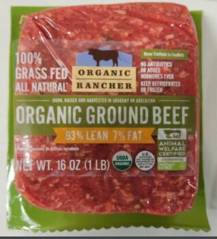 Reclame de Alimentos ORGANIC RANCHER ORGANIC GROUND BEEF- Public Health Alert due to extraneous materials The FSIS is iss... foto #5